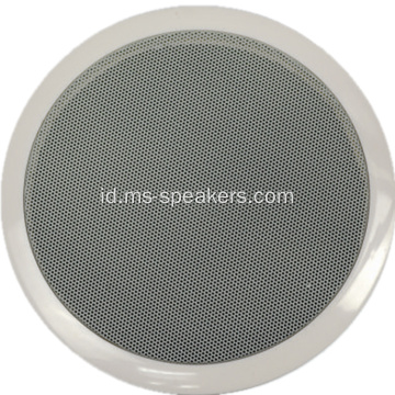 5 inci hi-fi aluminium kerucut dalam speaker langit-langit